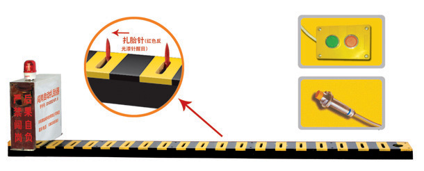 清远清城区V3嵌入式闯岗自动扎胎器/阻车器